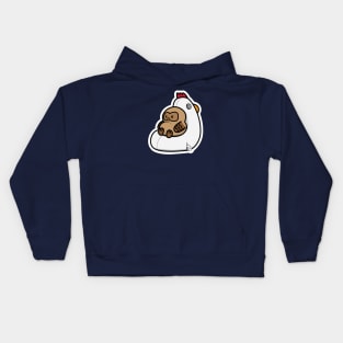 Bean Bag Chicken Kids Hoodie